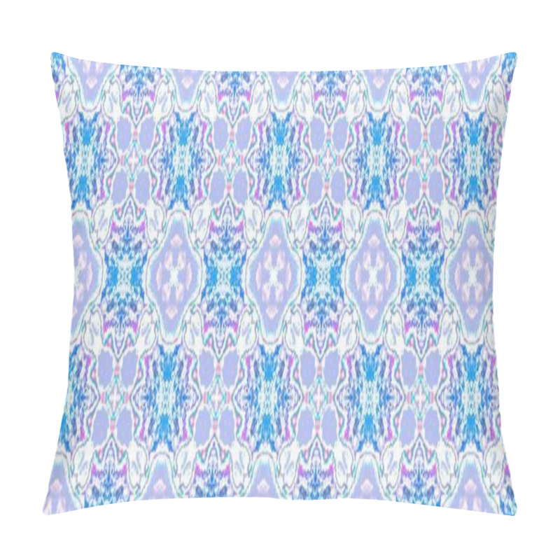 Personality  Aquarelle Rustic Motif. Summer Floral Flower Print. Psychedelic Geometric Batik Boho. Chic Ethnic Floor Tribal Ornament Texture. Vintage Geometric Pattern Ink. Peace Motion Endless Design. Pillow Covers