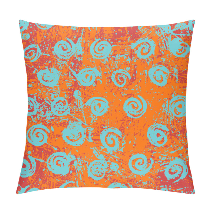 Personality  Seamless Pattern With Spirals Pillow Covers