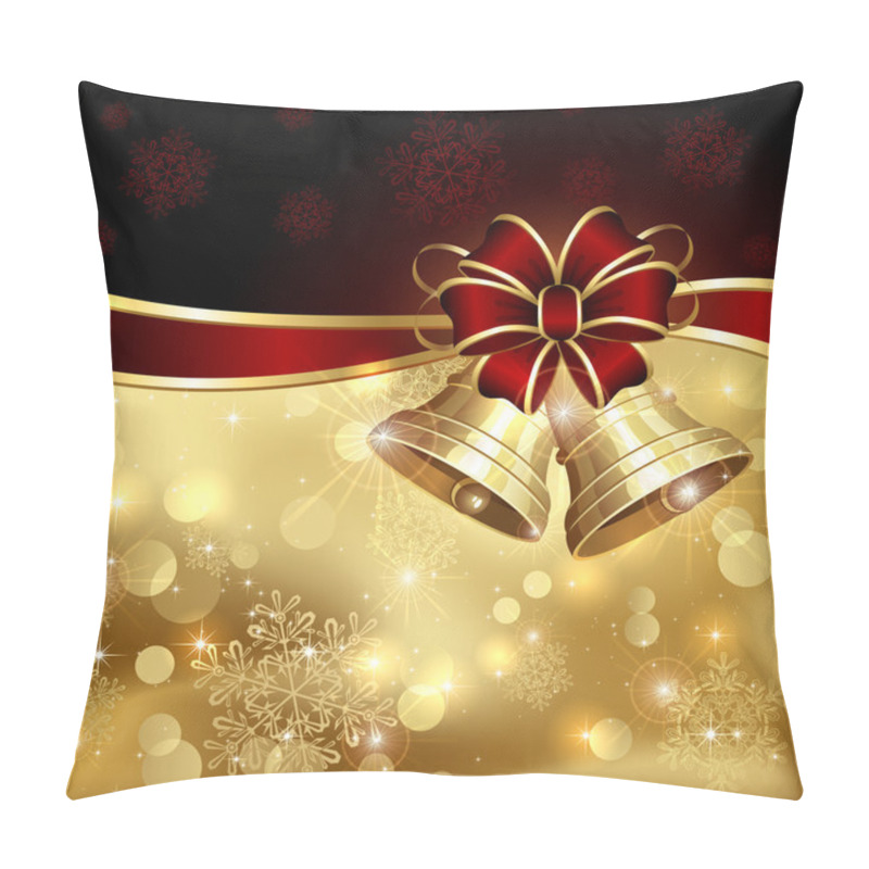 Personality  Christmas Bells Pillow Covers