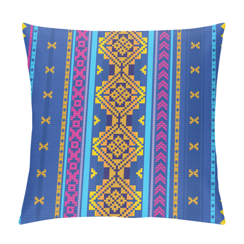 Personality  Ethnic Textile Striped Pattern Pillow Covers