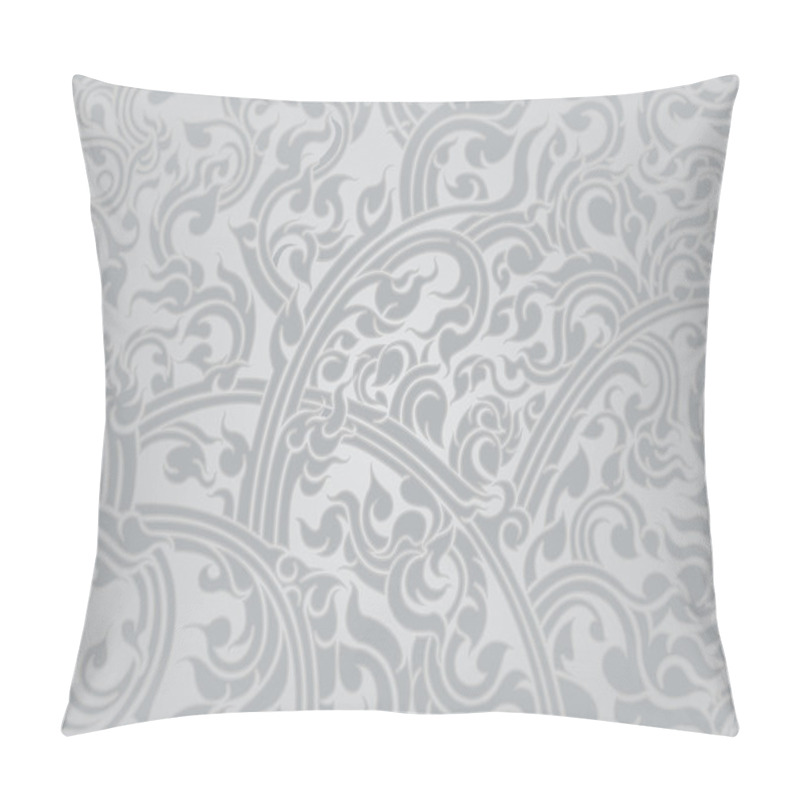 Personality  Thai Culture Art Pattern Pillow Covers