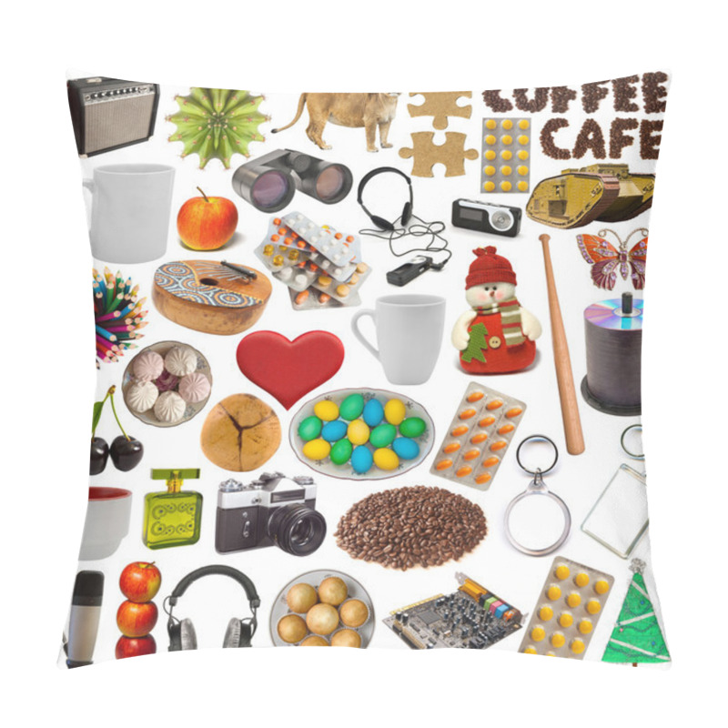 Personality  Collection Of Objects Pillow Covers