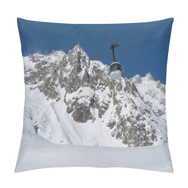 Personality  Skyway Monte Bianco, Courmayeur, Italy Pillow Covers