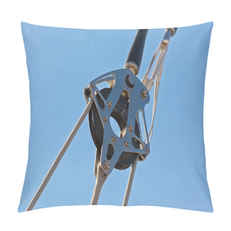 Personality  Yacht Pulley Blocks And Ropes Pillow Covers