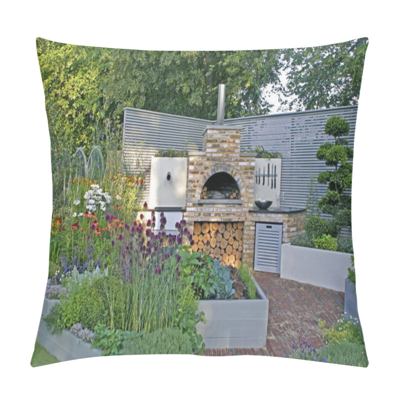 Personality  A Chef's Kitchen Garden Designed To Inspire Healthy Eating  Pillow Covers