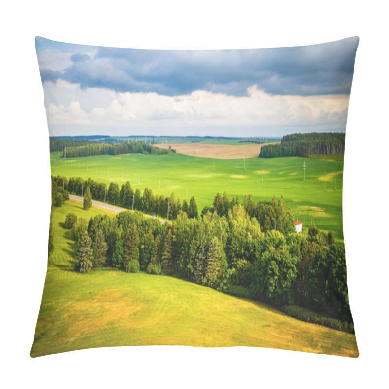 Personality  Summer Rural Landscape Pillow Covers