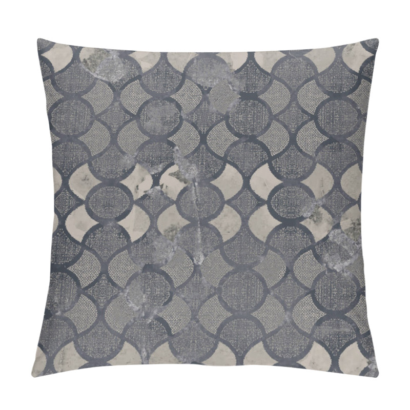 Personality  Geometry Modern Repeat Pattern With Textures Pillow Covers