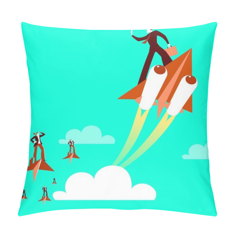 Personality  Paper Plane. Haste. Victory Over Parties. Boost Acceleration Pillow Covers