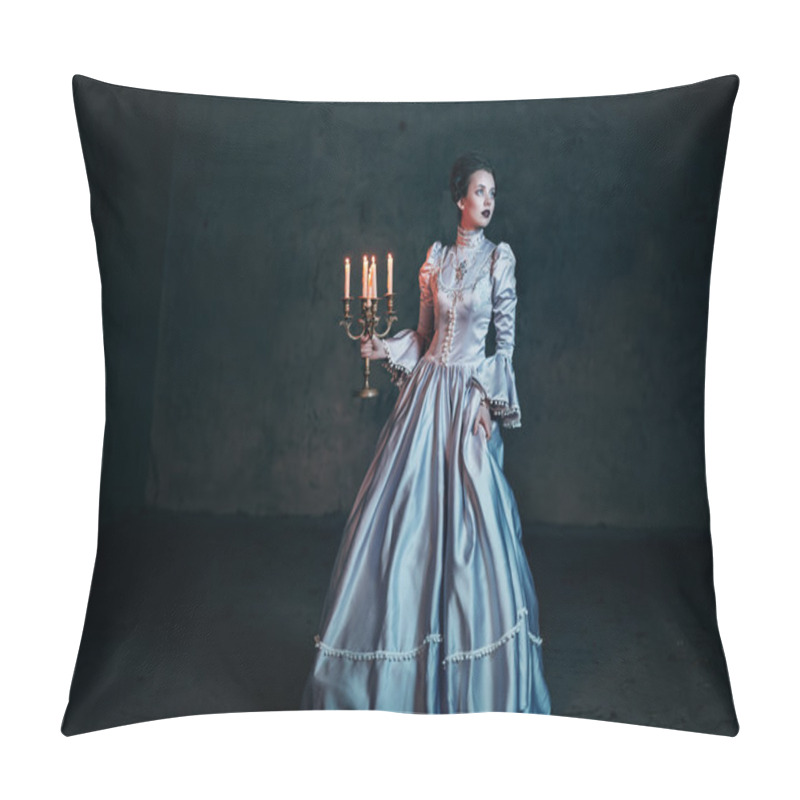 Personality  Woman In Victorian Dress Pillow Covers