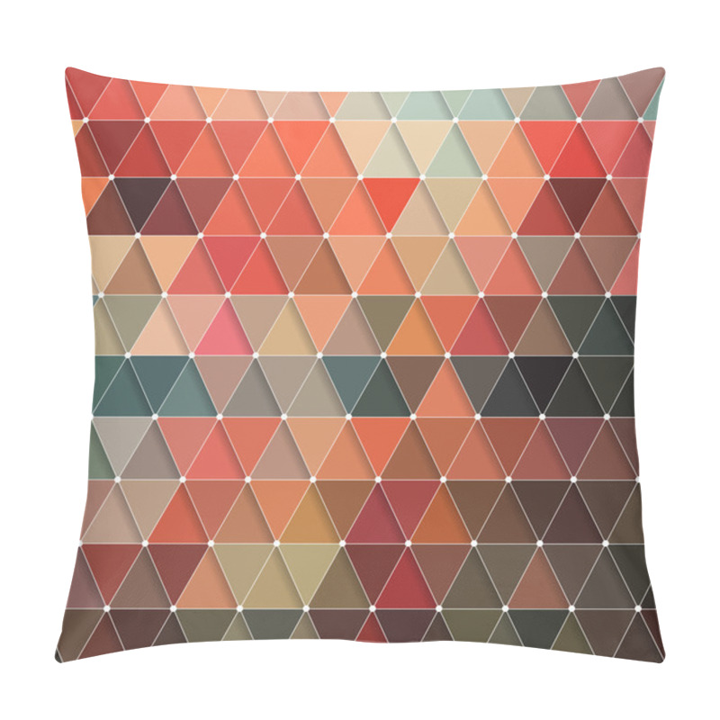 Personality  Triangles Pattern Pillow Covers