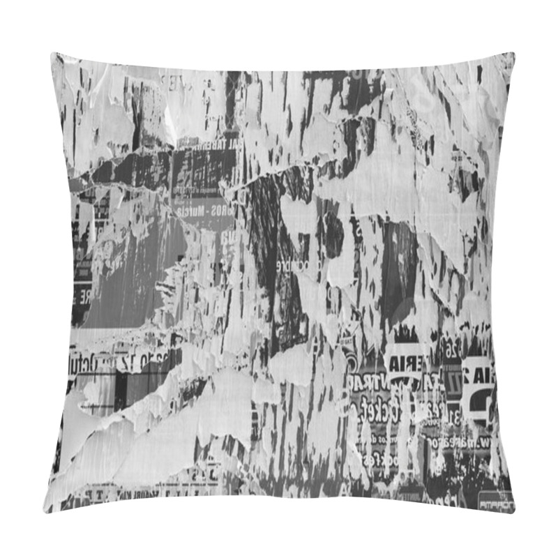 Personality  Torn Posters Pillow Covers