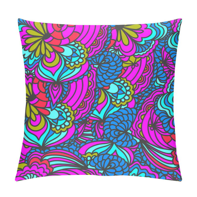 Personality  Abstract Seamless Vector Background. Pillow Covers