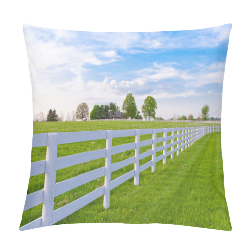 Personality  Spring Evening At Country. Pillow Covers