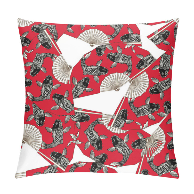 Personality  Japanese Style Folding Fan Pattern, Pillow Covers