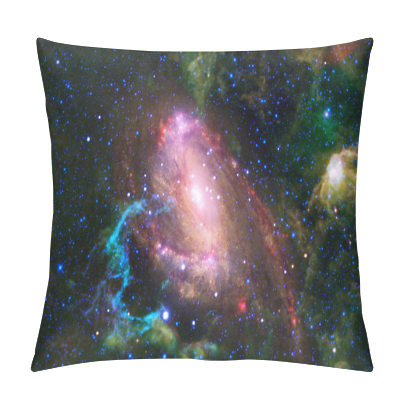 Personality  Infinite Beautiful Cosmos Background With Nebula And Stars. Elements Of This Image Furnished By NASA Pillow Covers