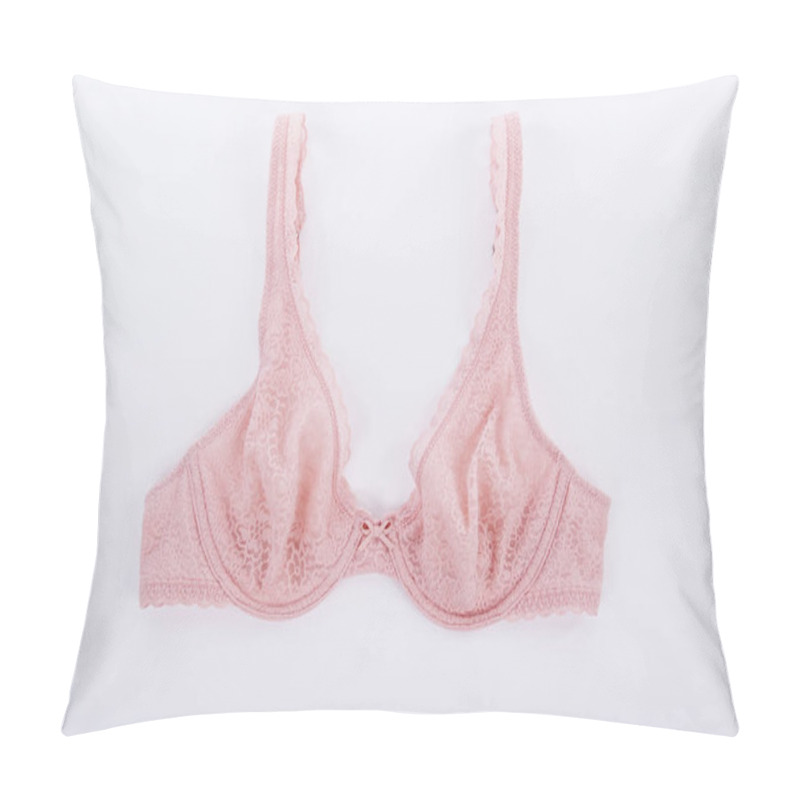 Personality  Pink Lace Underwire Bra Pillow Covers