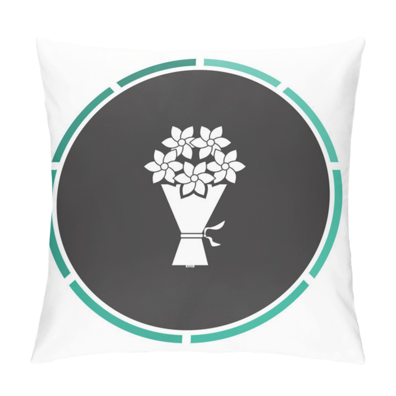 Personality  Bouquet Computer Symbol Pillow Covers