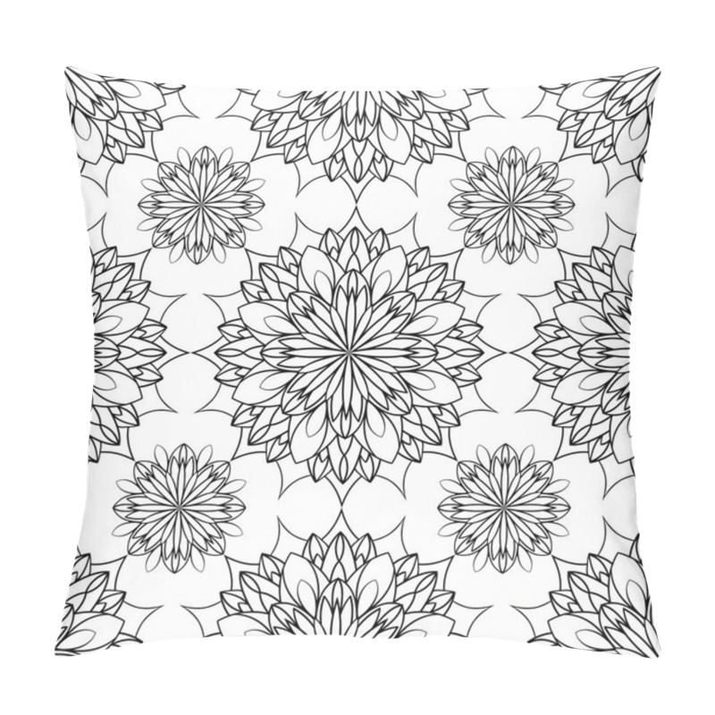 Personality  Symmetrical Ornament  With Sharp Corners Pillow Covers