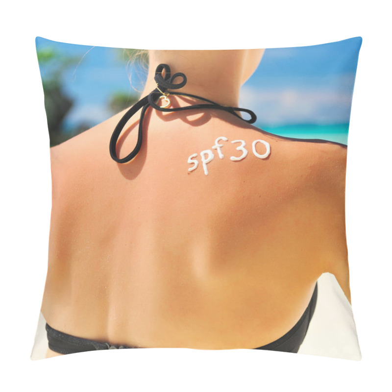 Personality  Sunscreen Lotion Pillow Covers