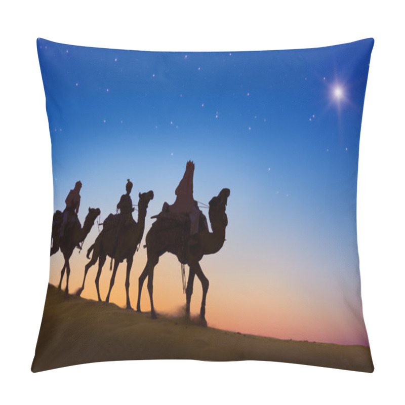 Personality  Three Wise Men Pillow Covers