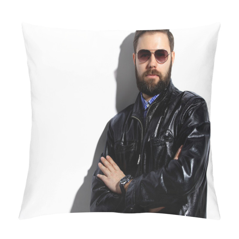 Personality  Elegant Handsome Man. Pillow Covers