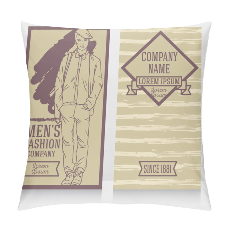 Personality  Banner In Retro American Style Pillow Covers