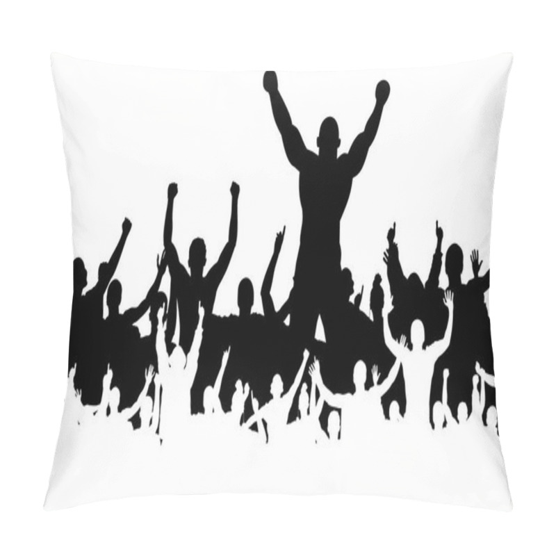 Personality  Backgrounds For Sporting Events And Concerts. Pillow Covers