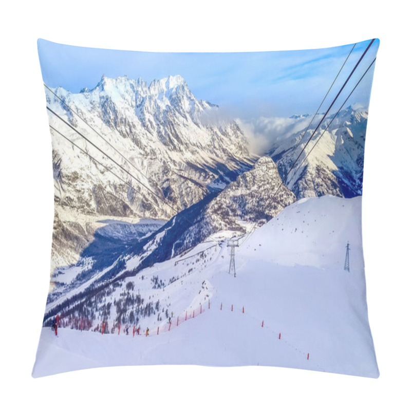 Personality  Courmayeur Ski Resort, Italy Val DAosta Pillow Covers