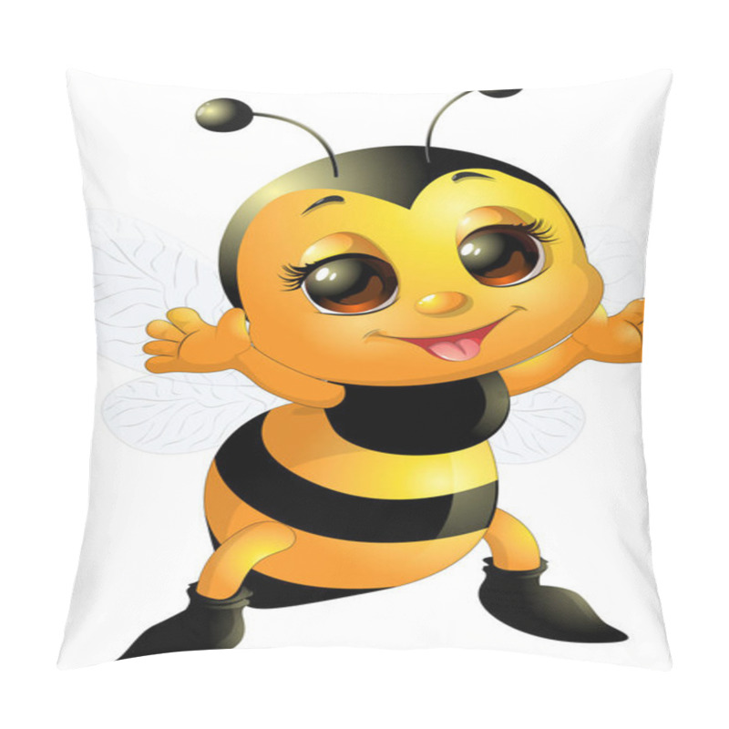 Personality  Beautiful Cute Bee Pillow Covers