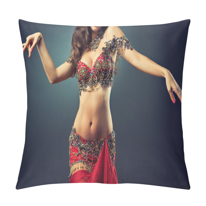 Personality  Ethnic Woman Belly Dancer Pillow Covers