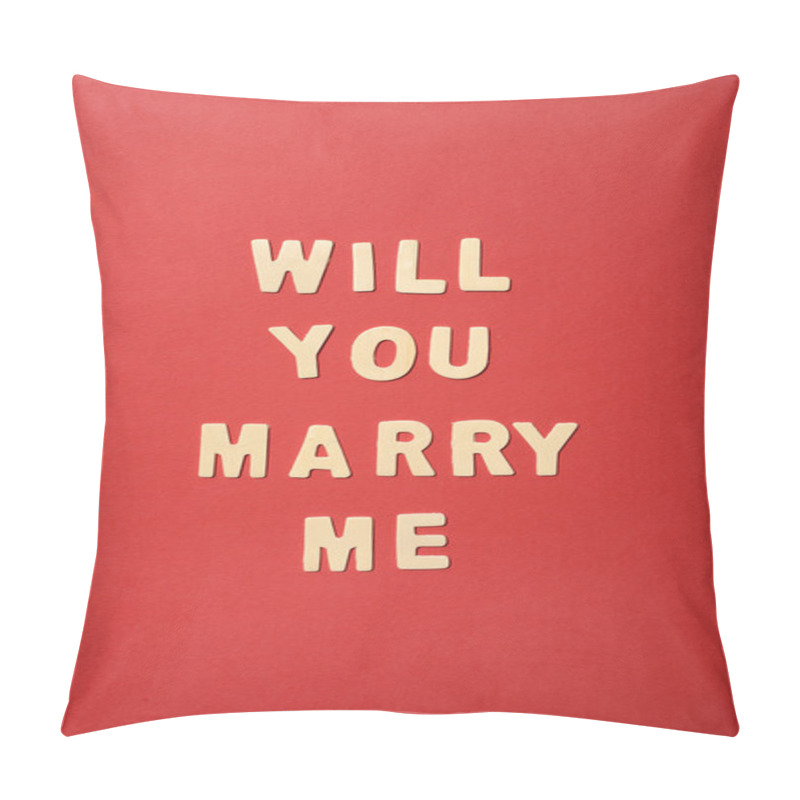 Personality  Will You Marry Me Pillow Covers