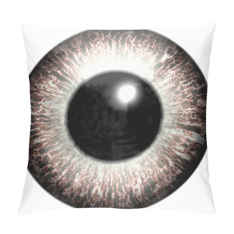 Personality  Eye Iris Generated Hires Texture Pillow Covers