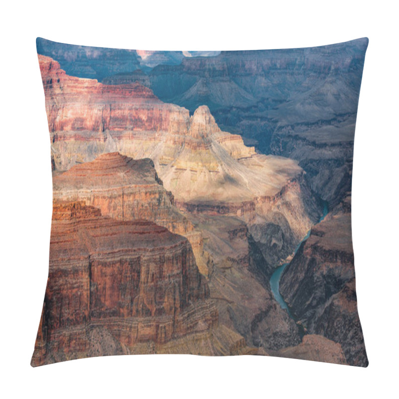 Personality  Grand Canyon National Park Overview In Arizona Pillow Covers