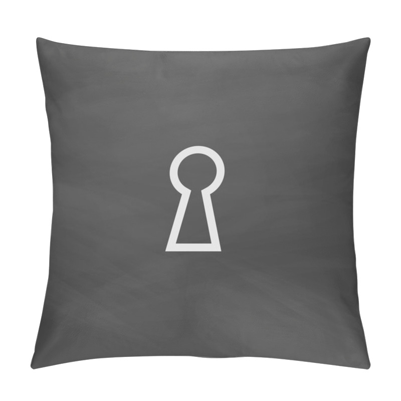 Personality  Keyhole Computer Symbol Pillow Covers