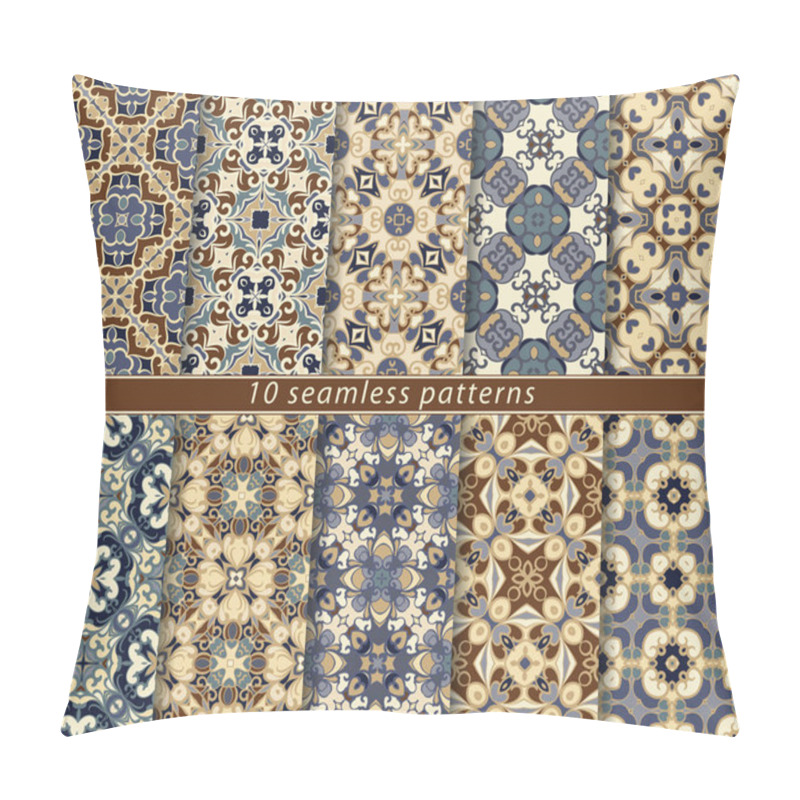 Personality  Set Of Seamless Pattern Pillow Covers