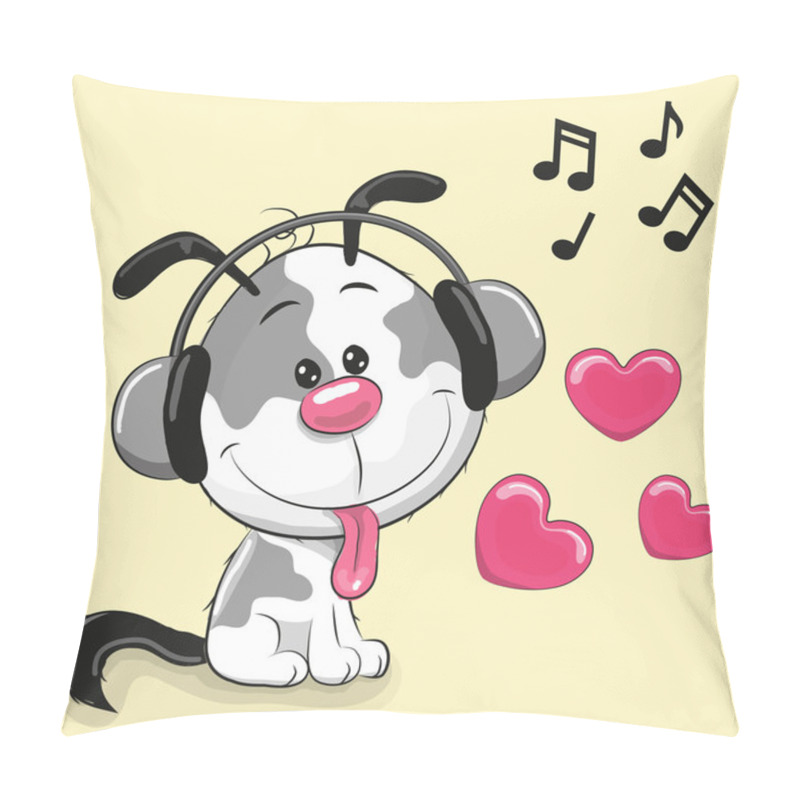 Personality  Cute Cartoon Puppy Pillow Covers