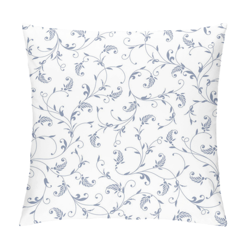 Personality  Seamless And Beautiful Ornament Pattern Composed Of Curved Lines, Pillow Covers