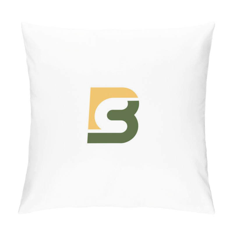 Personality  Initial letter bc  logo or cb logo vector design template pillow covers