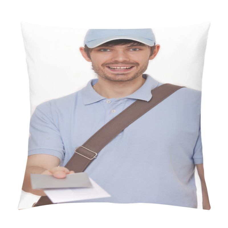 Personality  Mailman With Letters Pillow Covers