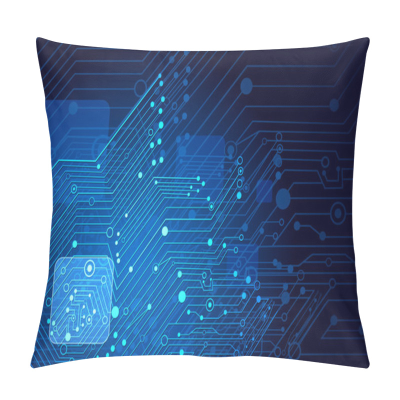 Personality  High Tech Background Pillow Covers