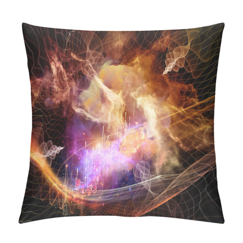 Personality  Abstract Visualization Backdrop Pillow Covers