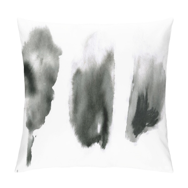 Personality  Ink Soft Effect Texture Pillow Covers