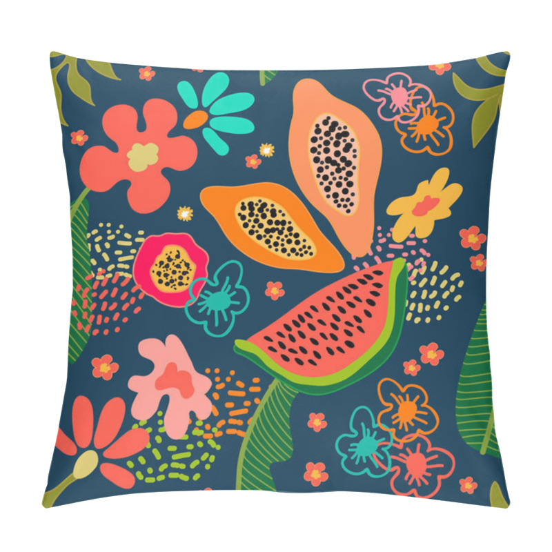 Personality  Exotic Garden Blossom. Pillow Covers