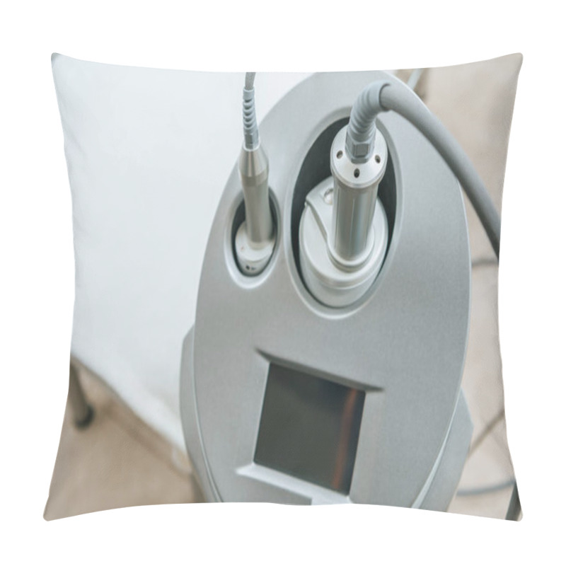 Personality  Grey  Apparatus With Hoses Near Beauty Couch In Clinic Pillow Covers