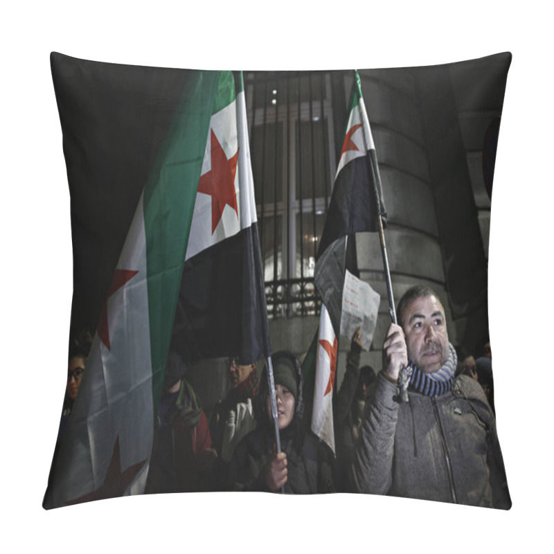 Personality  BELGIUM - SYRIA - DEMO Pillow Covers