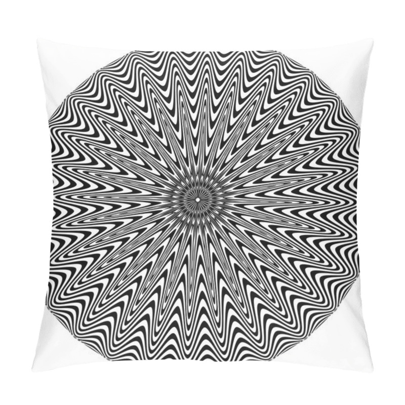 Personality  Psychedelic Pulse Pillow Covers