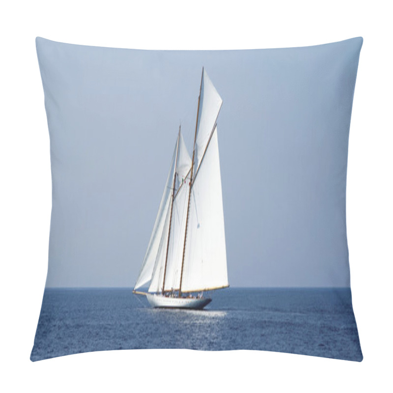 Personality  Sailboat On Sea Pillow Covers