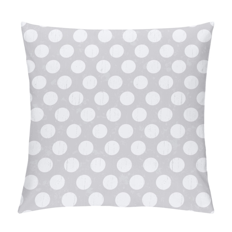 Personality  Seamless Retro Polka Dots Texture Background Pillow Covers