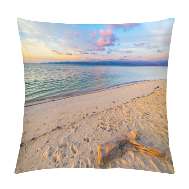 Personality  Romantic Sunset On Desert Tropical Beach, Indonesia Pillow Covers