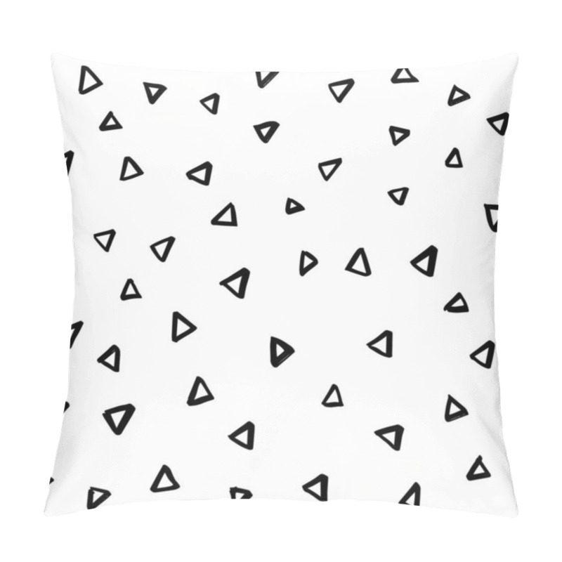 Personality  Eometric Vector Pattern, Memphis Style Pattern, Trendy Vector Background With Various Objects Pillow Covers